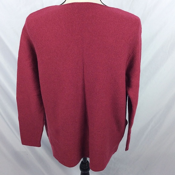 PureJill by J Jill Open Cardigan Sweater Womens Size SP Wool Blend - Picture 4 of 7